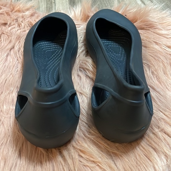Crocs Iconic Sloane Black Flats Size 7 - Picture 7 of 8